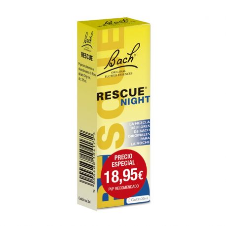 BACH RESCUE NIGHT 20 ML PRECIO ESPECIAL PVPR 15,50