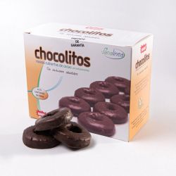 SANAVI CHOCOLITOS. ROSCON CON CHOCOLATE SIN AZUCAR 150 G