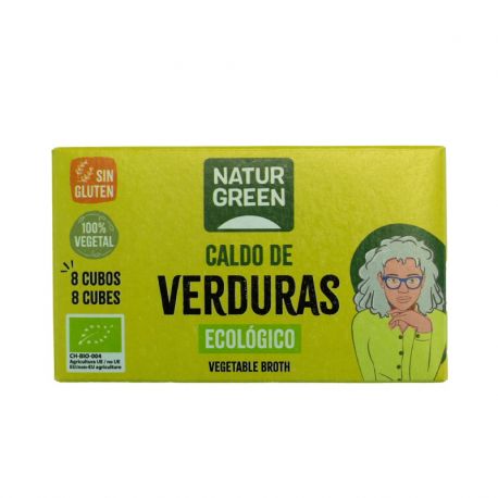 NATURGREEN CUBITO CALDO VERDURAS BIO (10X8,4 G)