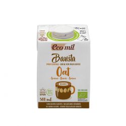 Ecomil Bebida de Avena Barista Sin azucar añadida 500 ml