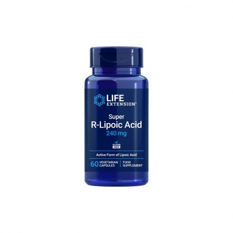 LIFE EXTENSION SUPER R-LIPOIC ACID, 240 MG 60 CAPS