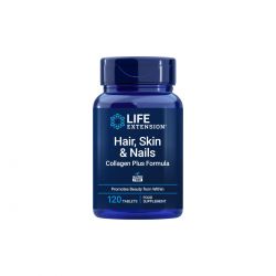 LIFE EXTENSION HAIR, SKIN & NAILS COLLAGEN PLUS FORMULA 120 COMP.