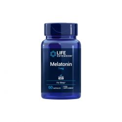 LIFE EXTENSION MELATONIN 1 MG 60 CAPS.