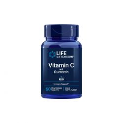 LIFE EXTENSION VITAMIN C AND QUERCETIN PHYTOSOME 60 CAPS.