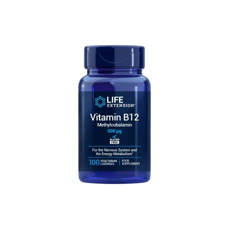 LIFE EXTENSION VITAMINS B12 500 MCG 100 PERLAS
