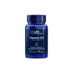 LIFE EXTENSION VITAMINS D3 25 MCG (1.000 IU) 90 PERLAS