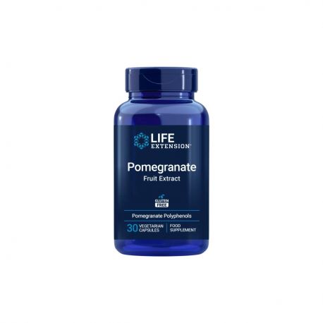 LIFE EXTENSION POMEGRABATE FRYUT EXTRACT 30 CAPS.