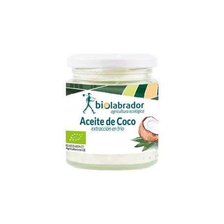BIOLABRADOR ACEITE DE COCO PRENSADO EN FRIO 200 ML