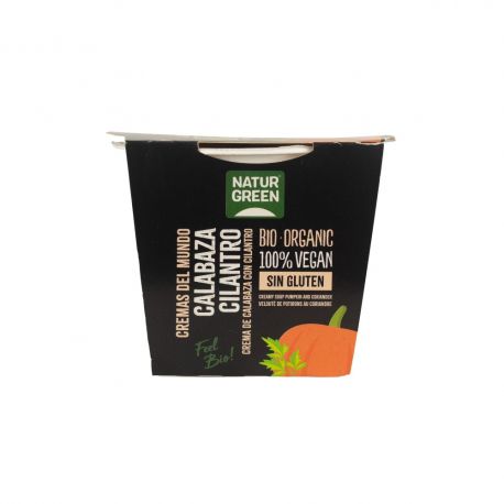 NATURGREEN CREMA CALABAZA CILANTRO BIO 310 G