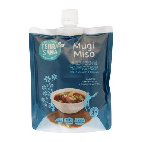 TerraSana Mugi miso en bolsa con tapón 350g
