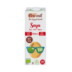 EcoMil Bebida de Soja 0% azucar Bio 1 L