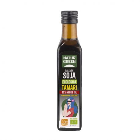 NaturGreen Tamari 30% reducido en sal Bio 250 ml