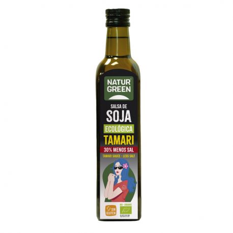 NaturGreen Tamari 30% reducido en sal Bio 500 ml