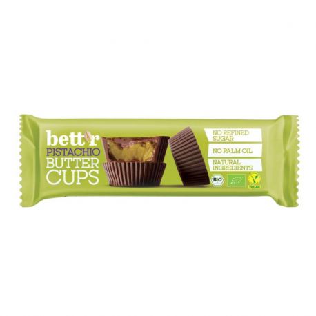 BETTR PISTACHO BUTTER CUPS 3X13 GR