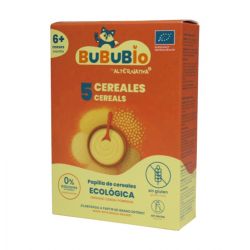 BUBUBIO PAPILLA DE 5 CEREALES 200 G