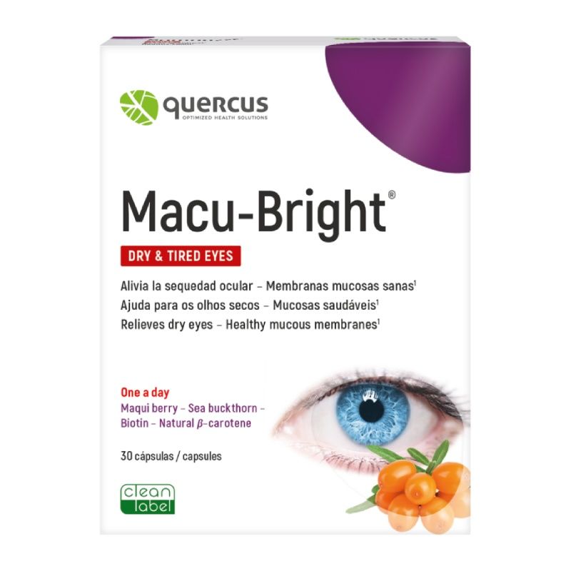 QUERCUS MACU-BRIGHT 30 SOFTCAPS