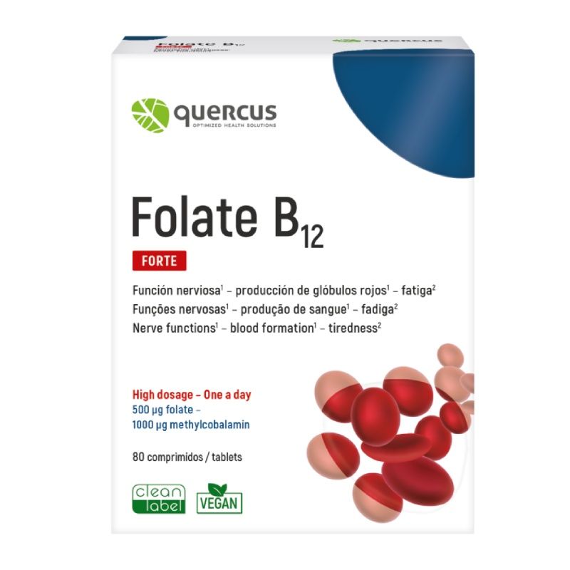 QUERCUS FOLATE B12 80 COM