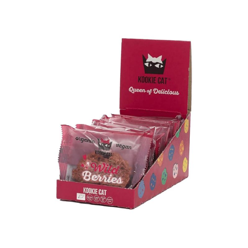 KOOKIE CAT WILD BERRIES AND WHITE CHOC