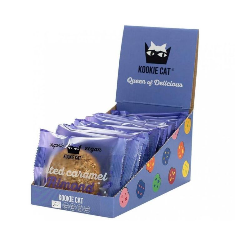 KOOKIE CAT ALMENDRA CON CARAMELO Y SAL PVPR 1,80