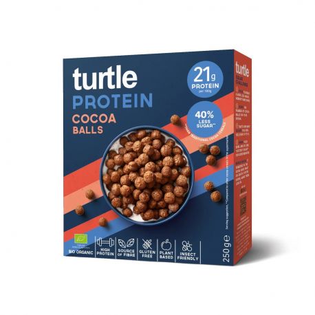 TURTLE PROTEIN CHOCO BALLS 250 G