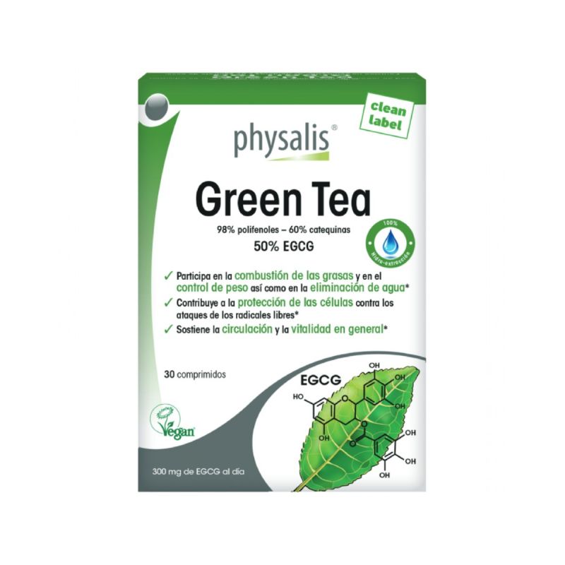 PHYSALIS GREEN TEA (TE VERDE) 30 COMP.
