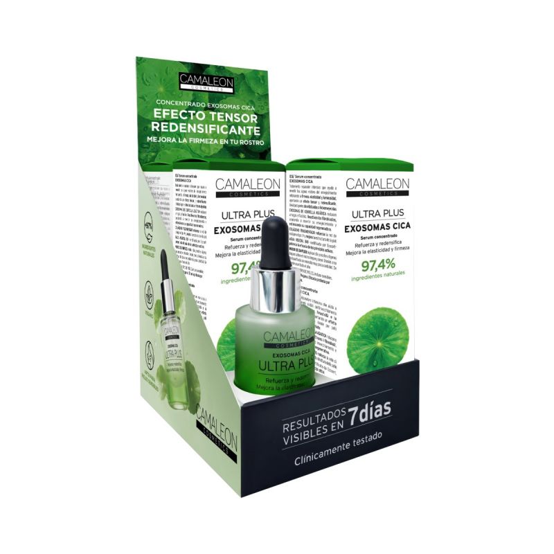 CAMALEON EXPOSITOR ULTRA PLUS EXOSOMAS CICA 5 UND+ TESTER