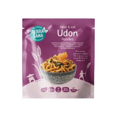 TerraSana Fideos Udon calenta y listo 150 g