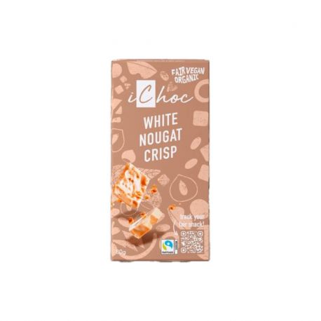 ICHOC WHITE NOUGAT CRISP 80 G