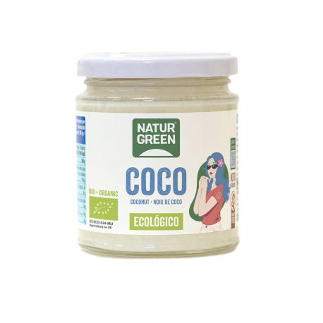 NATURGREEN ACEITE DE COCO VIRGEN BIO 215 ML / 200 G