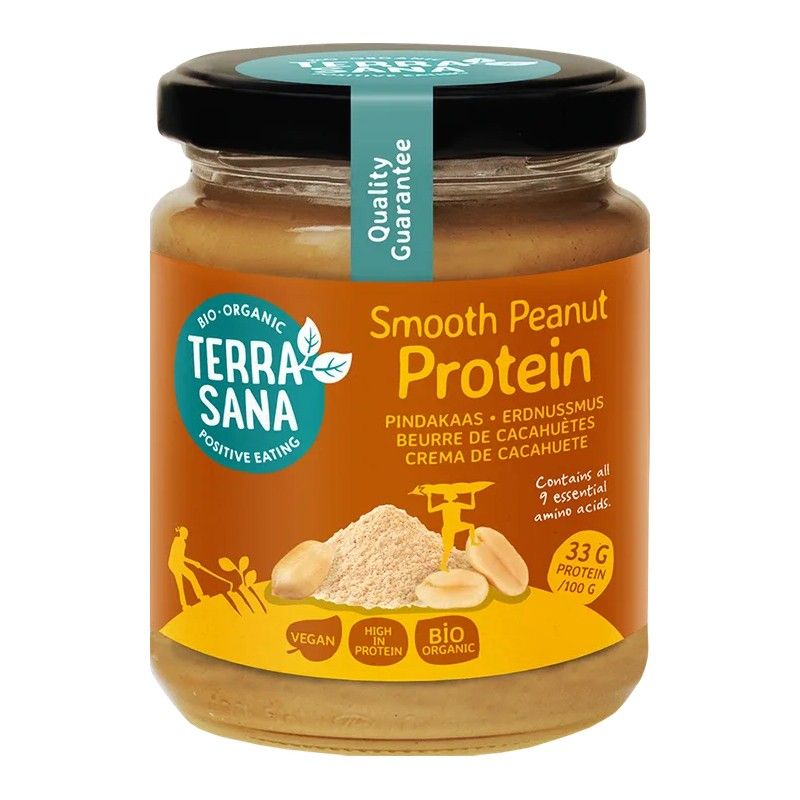 TerraSana Crema de cacahuete proteica 250g