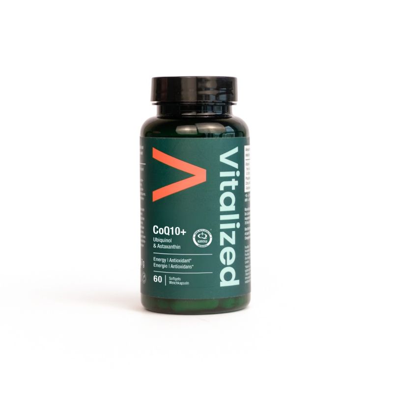 VITALIZED COQ10+UBIQUINOL&ASTAXANTHIN 60 PERLAS