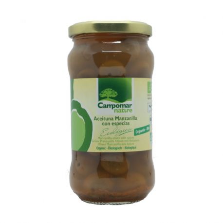 CAMPOMAR NATURE ACEITUNA MANZANILLA ESPECIAS 350 G
