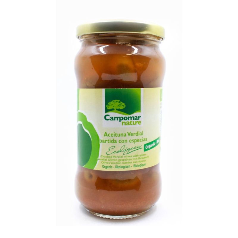 CAMPOMAR NATURE ACEITUNA VERDIAL PARTIDA ESPECIAS 350 G