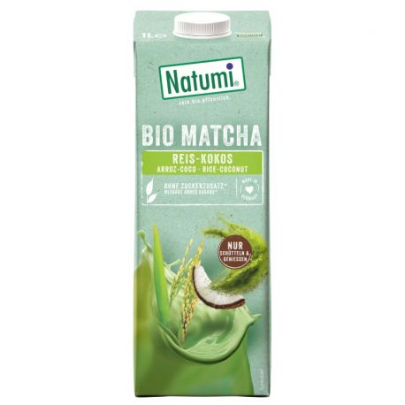NATUMI BEBIDA MATCHA ARROZ COCO 1L