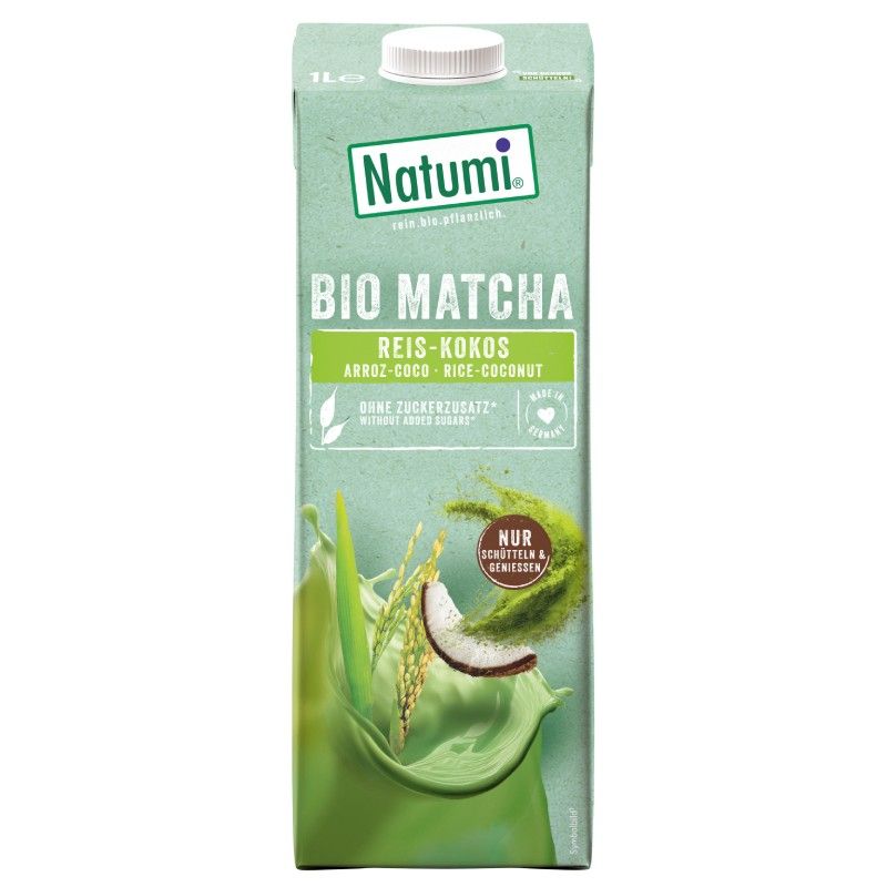 NATUMI BEBIDA MATCHA ARROZ COCO 1L