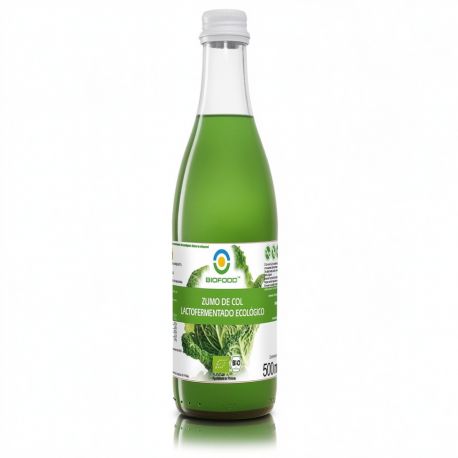 BIOFOOD ZUMO DE COL CHUCRUT LACTOFERMENTADO 500 ML