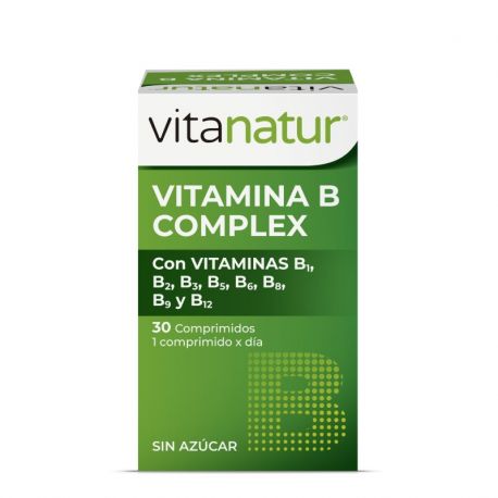 VITANATUR VITAMINA B COMPLEX 30 COMP