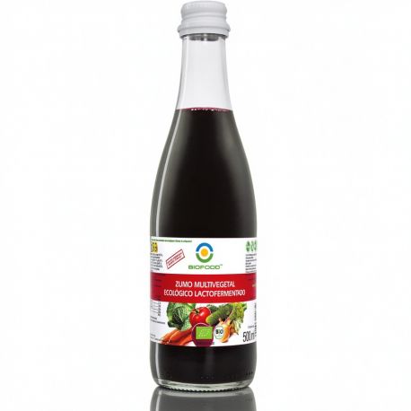 BIOFOOD ZUMO DE MULTIVEGETAL LACTOFERMENTADO 500 ML