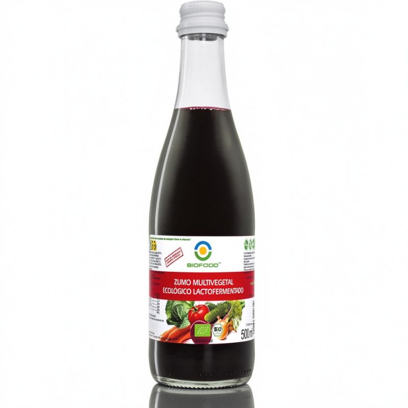 BIOFOOD ZUMO DE MULTIVEGETAL LACTOFERMENTADO 500 ML