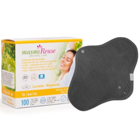 MASMI COMPRESAS DE TELA LAVABLE DIA CON ALAS