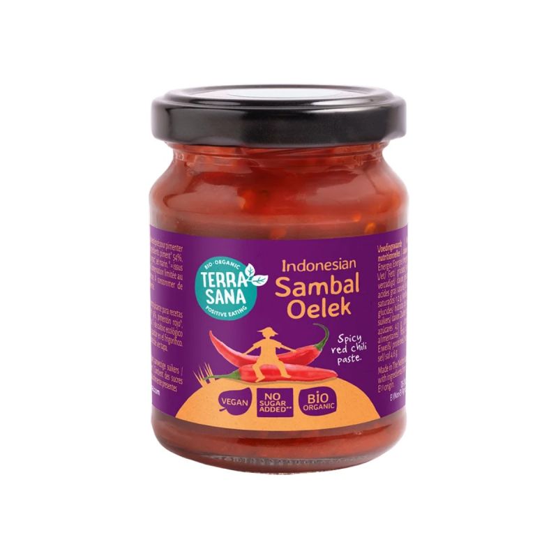 TerraSana Sambal Oelek 125 gr