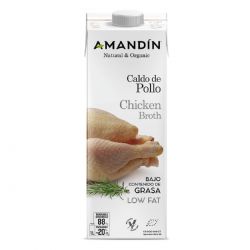 AMANDIN CALDO DE POLLO  L