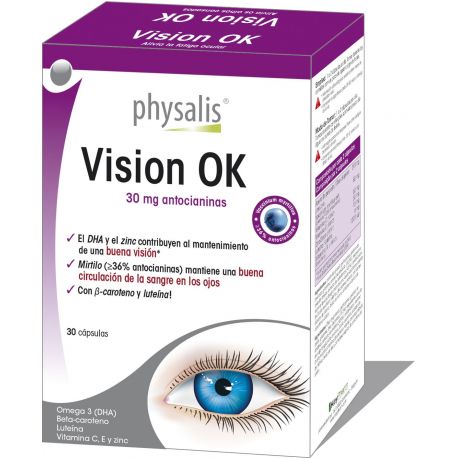 PHYSALIS VISION OK 30 CAPS