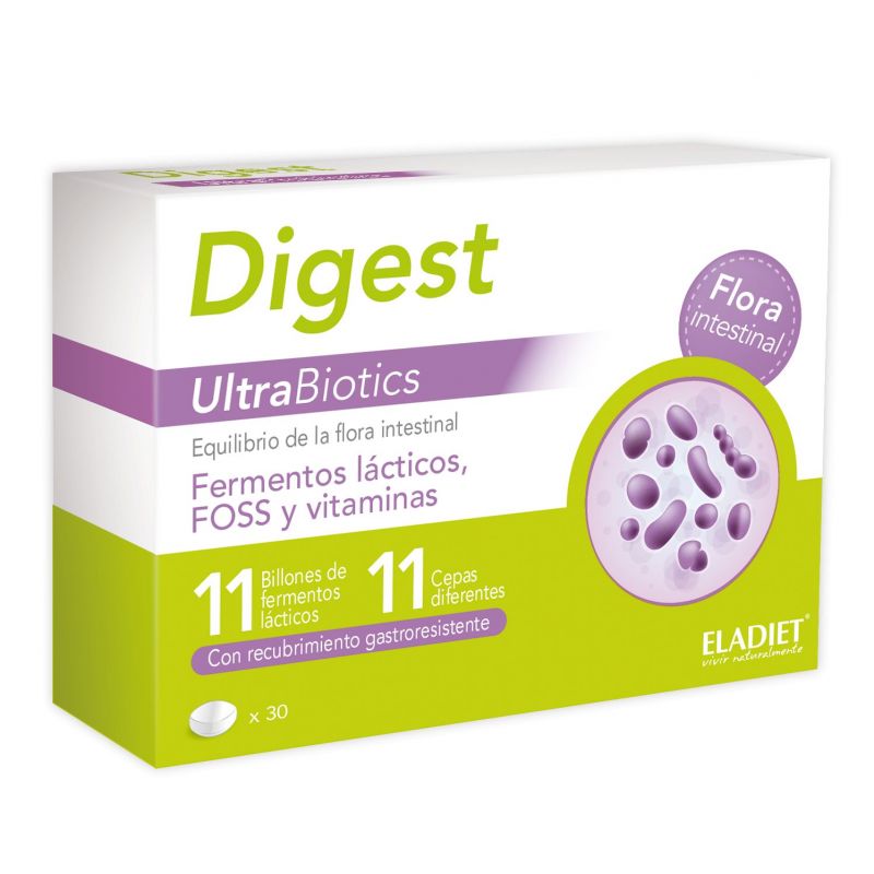 DIGEST ULTRAPROBIOTICS 30 COM - Distribuciones Dietéticas El Labrador B2B