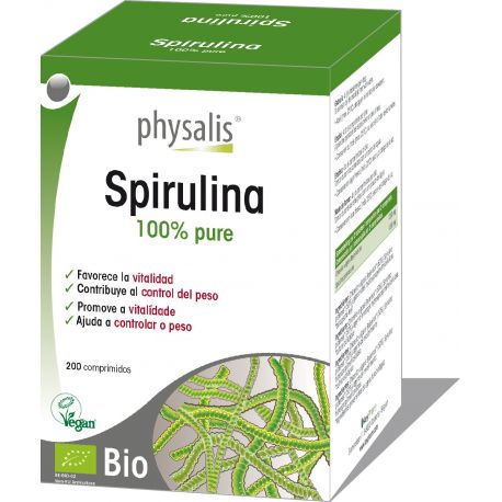 PHYSALIS SPIRULINA 200 COMP PVPR 14,90