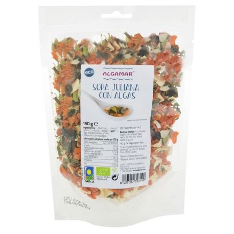 ALGAMAR SOPA JULIANA CON ALGAS 150 GR ECO PVPR 4,70