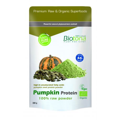 BIOTONA PUMPKIN PROTEIN RAW POWDER 300 GR PVPR 15,00