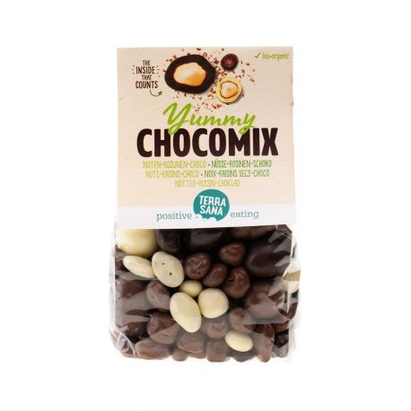 YUMMY CHOCOMIX / NUECES-PASAS-CHOCO 200G