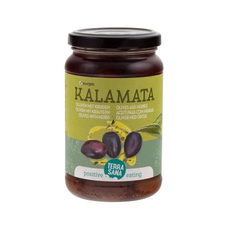 ACEITUNAS KALAMATA CON HIERBAS 345G