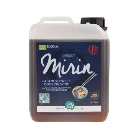 MIRIN - VINO DE ARROZ DULCE PARA COCINAR 2,5L